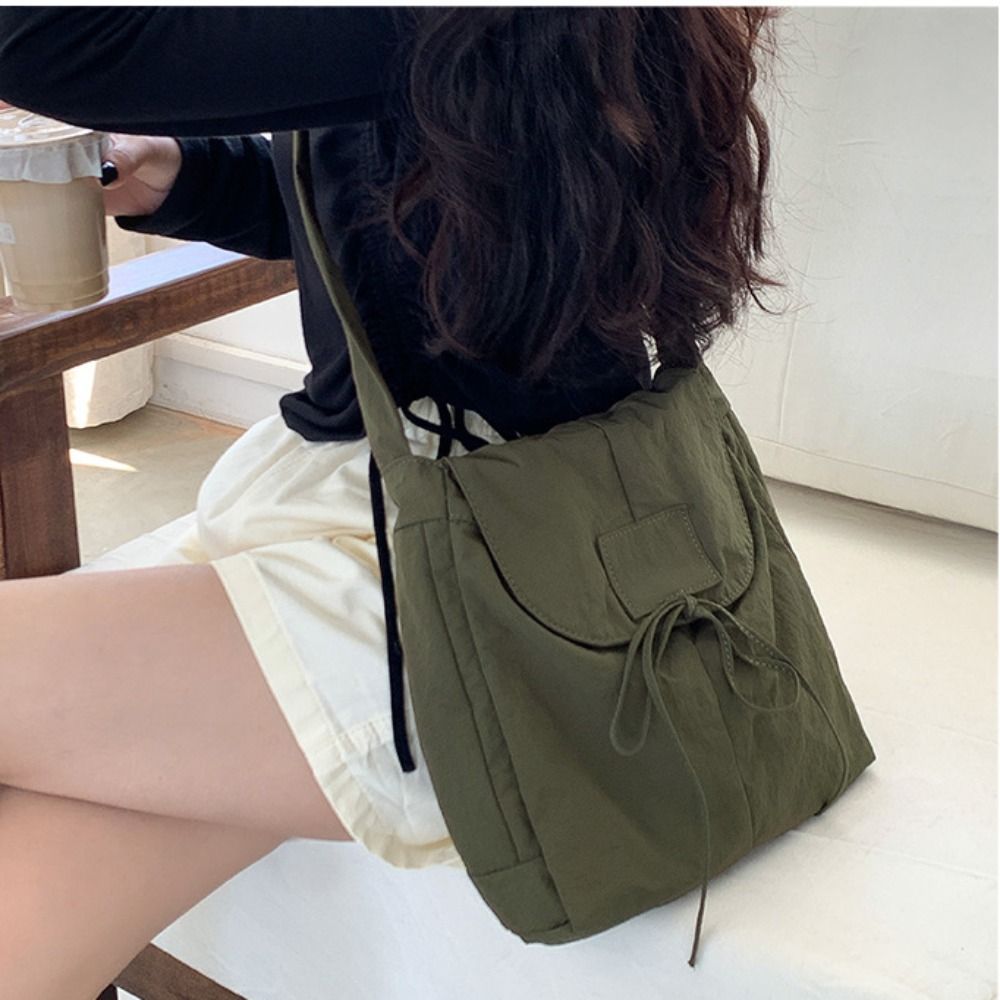 Korean Style Flap Nylon Bow Cr - Interior Design Style recensione e prezzo