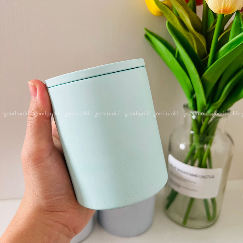 10cm Concrete Jar Silicone Mol - Terrazzo Pot Cement recensione e prezzo