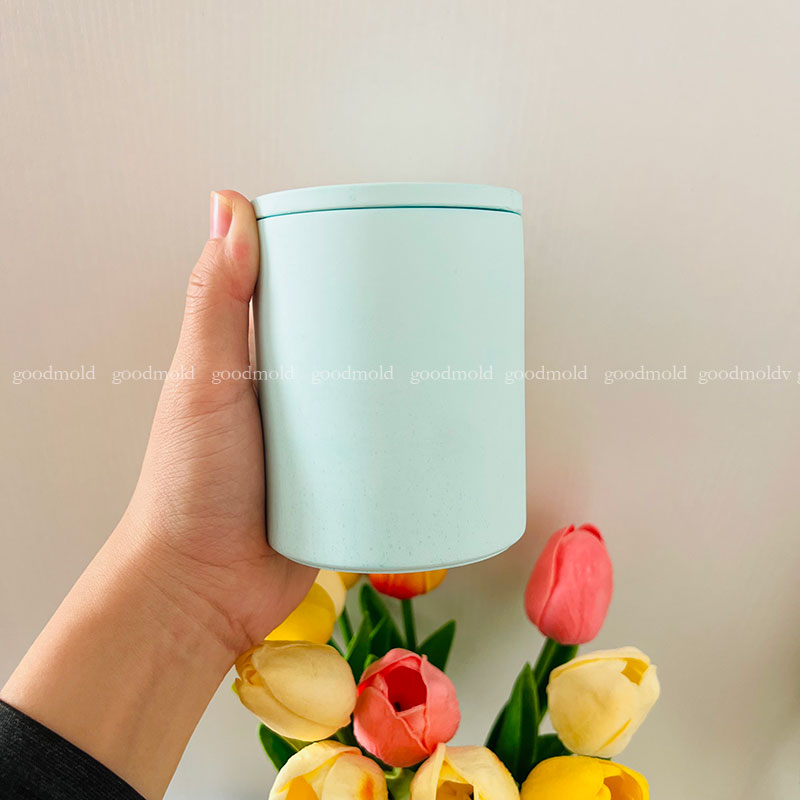 10cm Concrete Jar Silicone Mol - Terrazzo Pot Cement recensione e prezzo