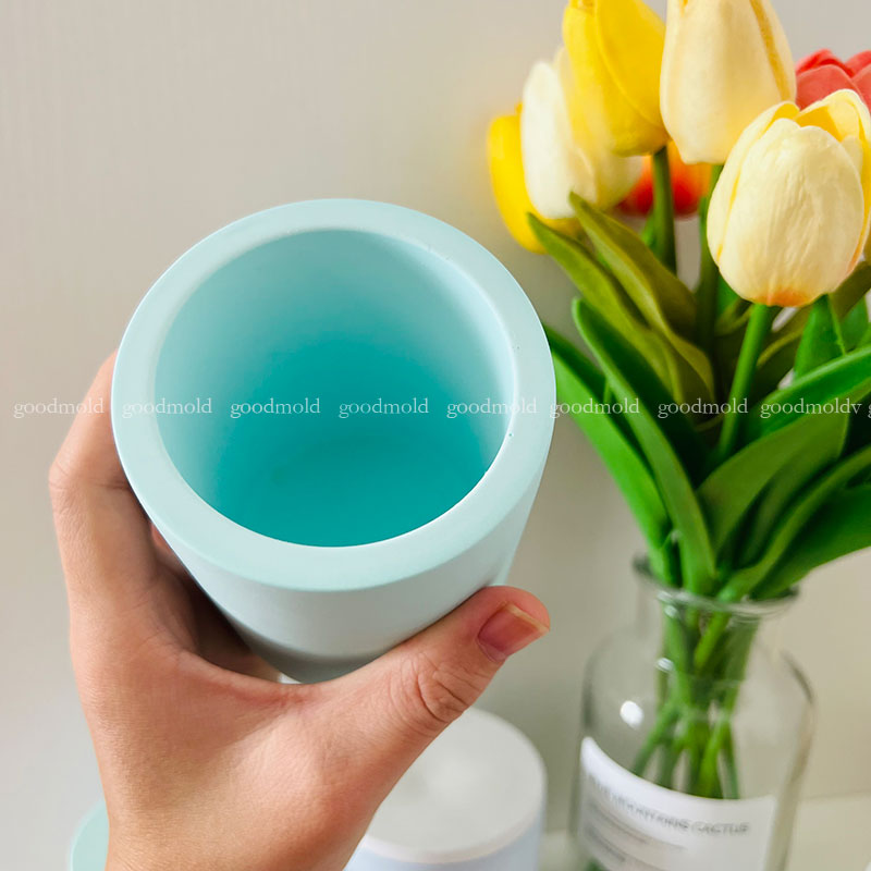10cm Concrete Jar Silicone Mol - Terrazzo Pot Cement recensione e prezzo