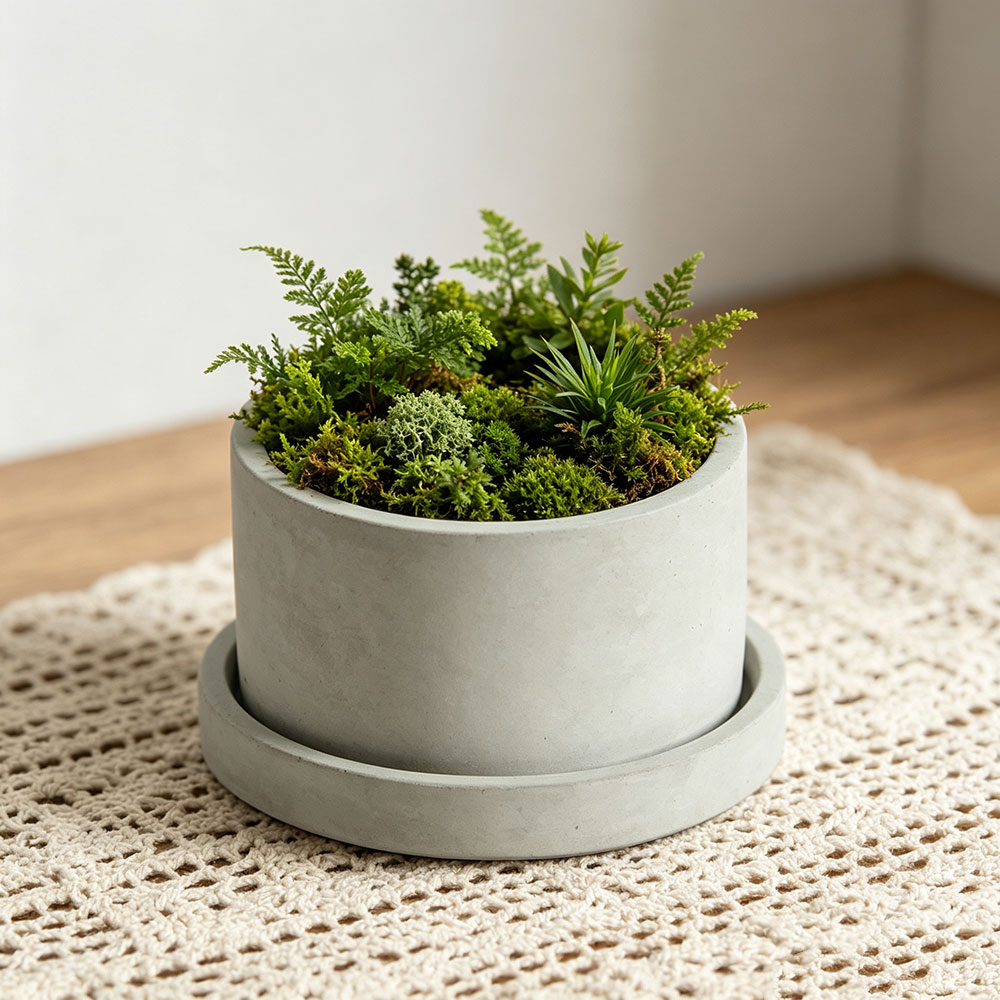 Large Concrete Planter Mold Si - Terrazzo Pot Cement recensione e prezzo