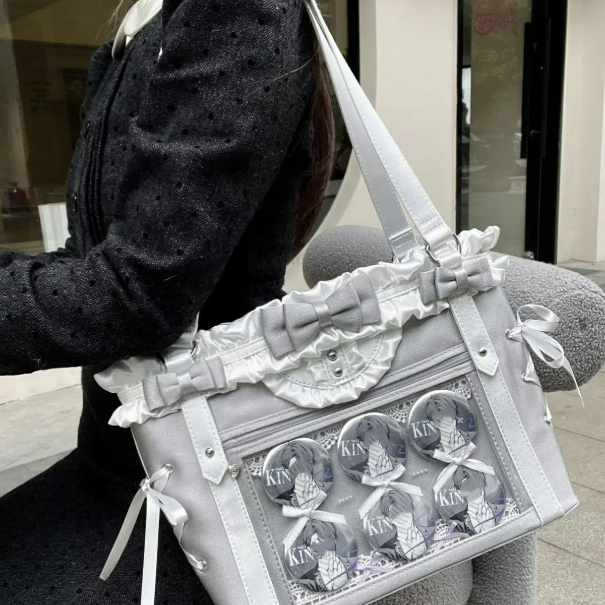 New Sweet Preppy Style Shoulde - Interior Design Style recensione e prezzo