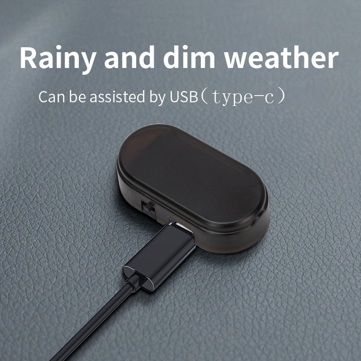Car Mini LED Solar Warning Lig - Interior Design Icon recensione e prezzo