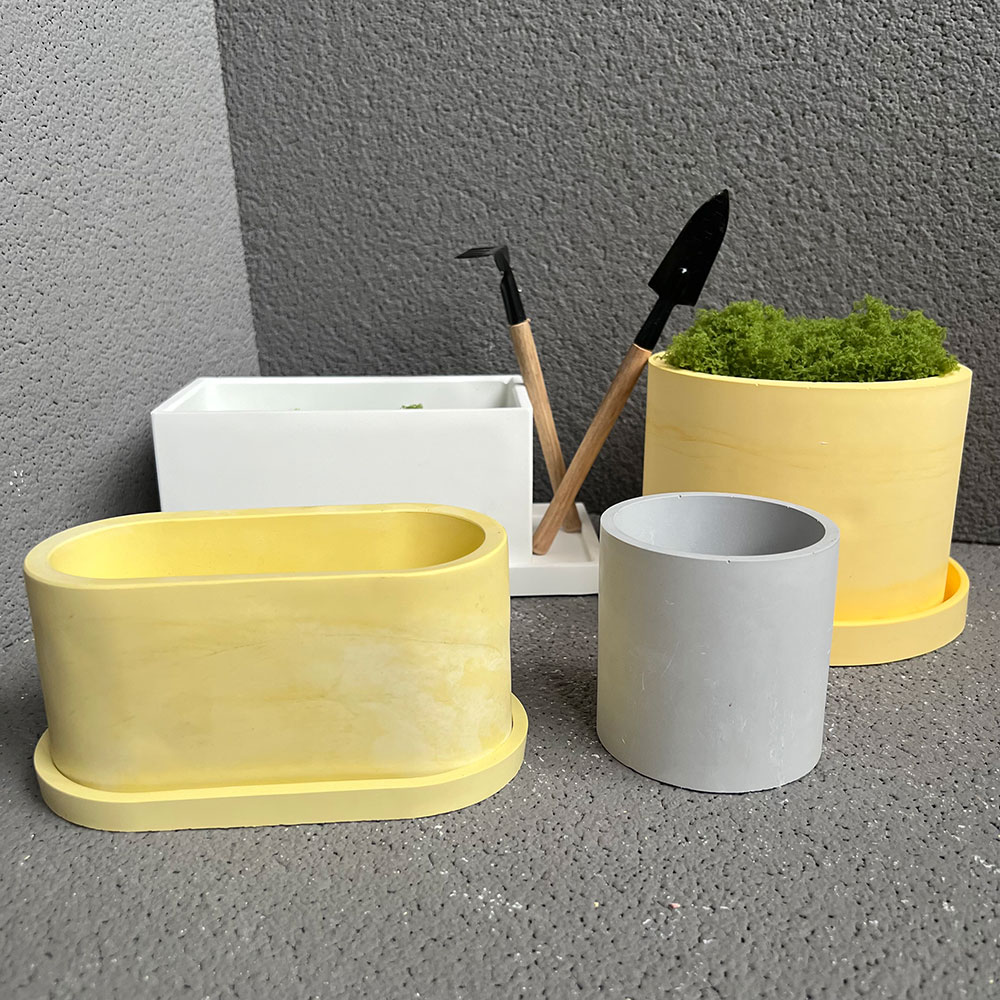 Large Flower Pot Silicone Mold - Terrazzo Pot Cement recensione e prezzo