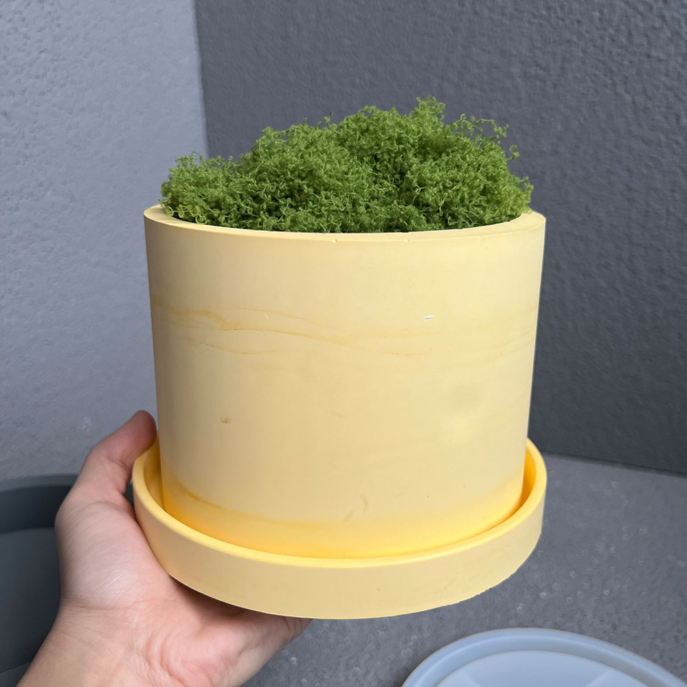 Large Flower Pot Silicone Mold - Terrazzo Pot Cement recensione e prezzo