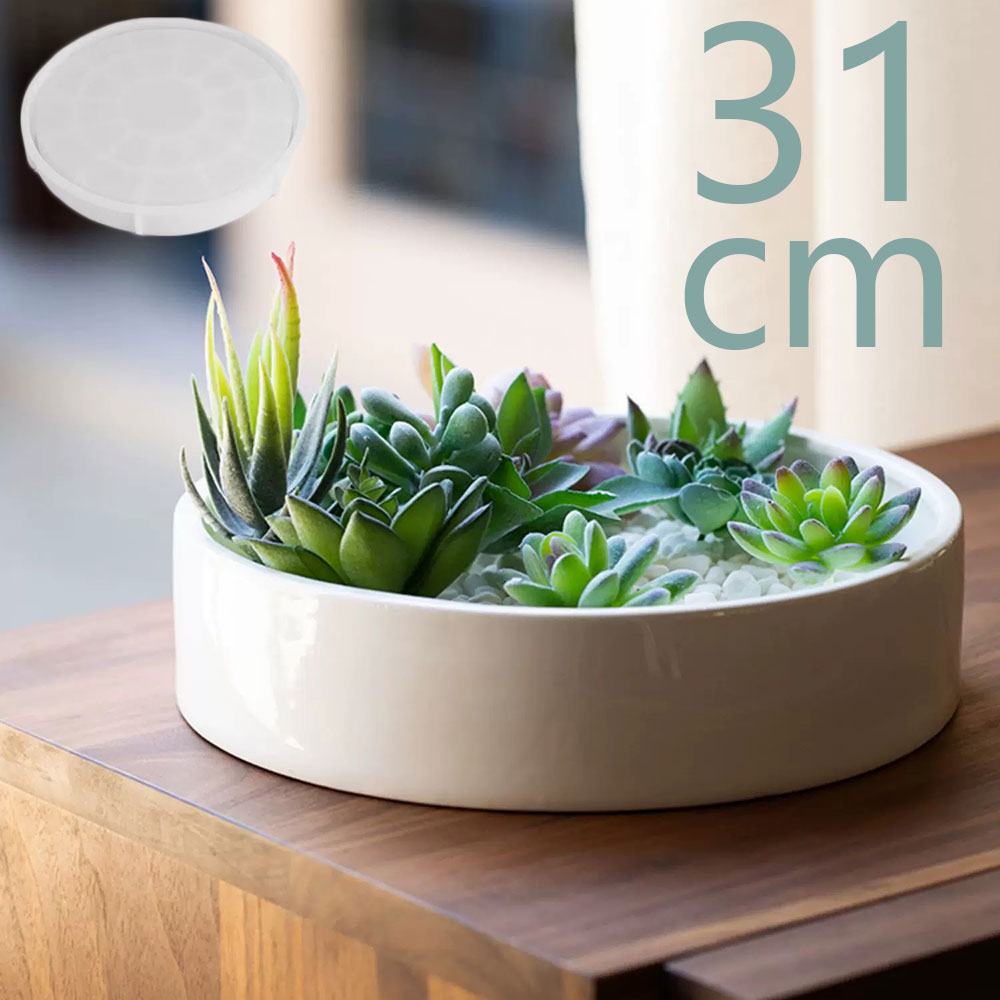 31cm Round Cement Flower Pot S - Terrazzo Pot Cement recensione e prezzo