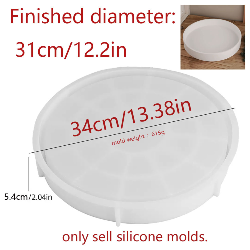 31cm Round Cement Flower Pot S - Terrazzo Pot Cement recensione e prezzo