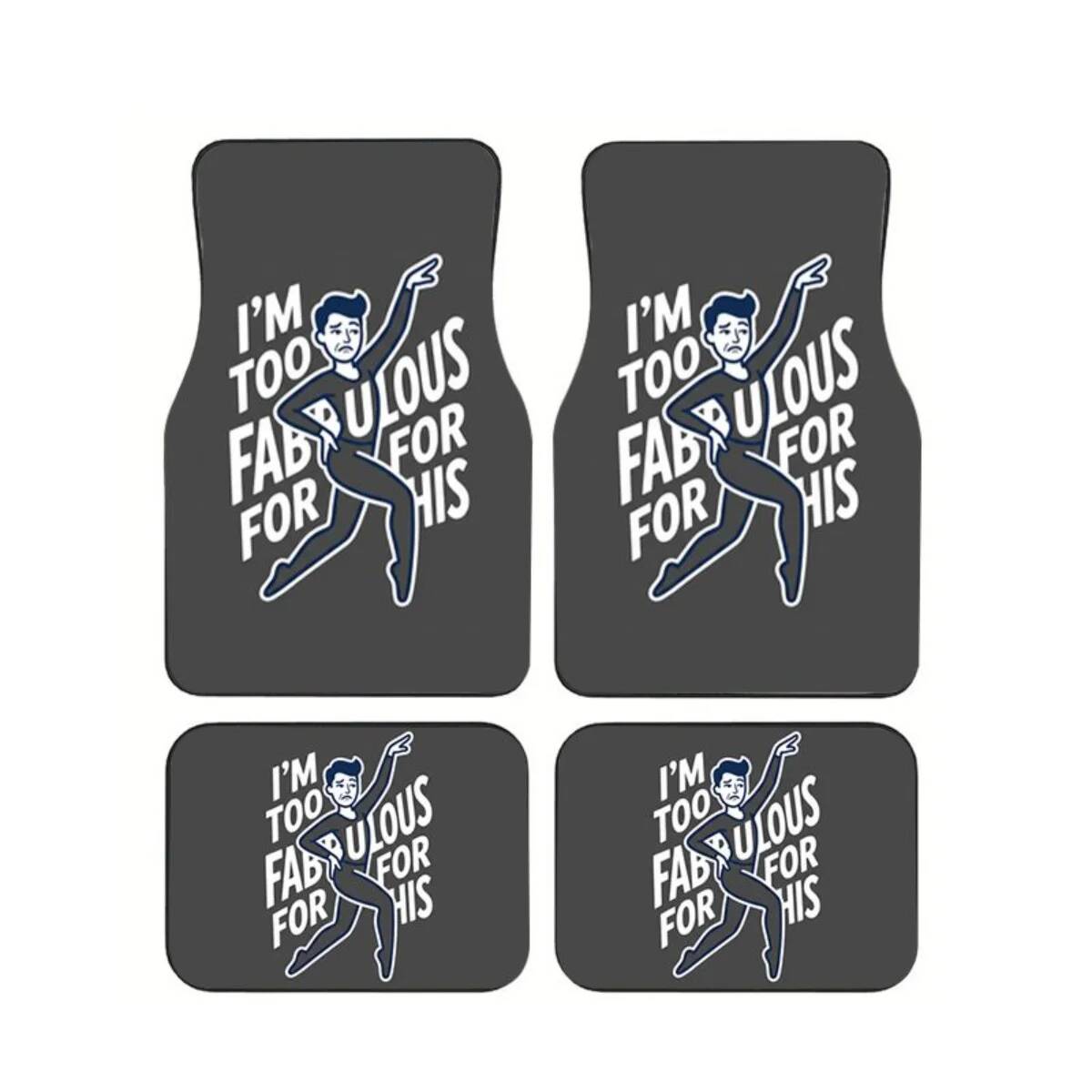 4pcs Funny Sassy Quote Design  - Interior Design Quotes recensione e prezzo