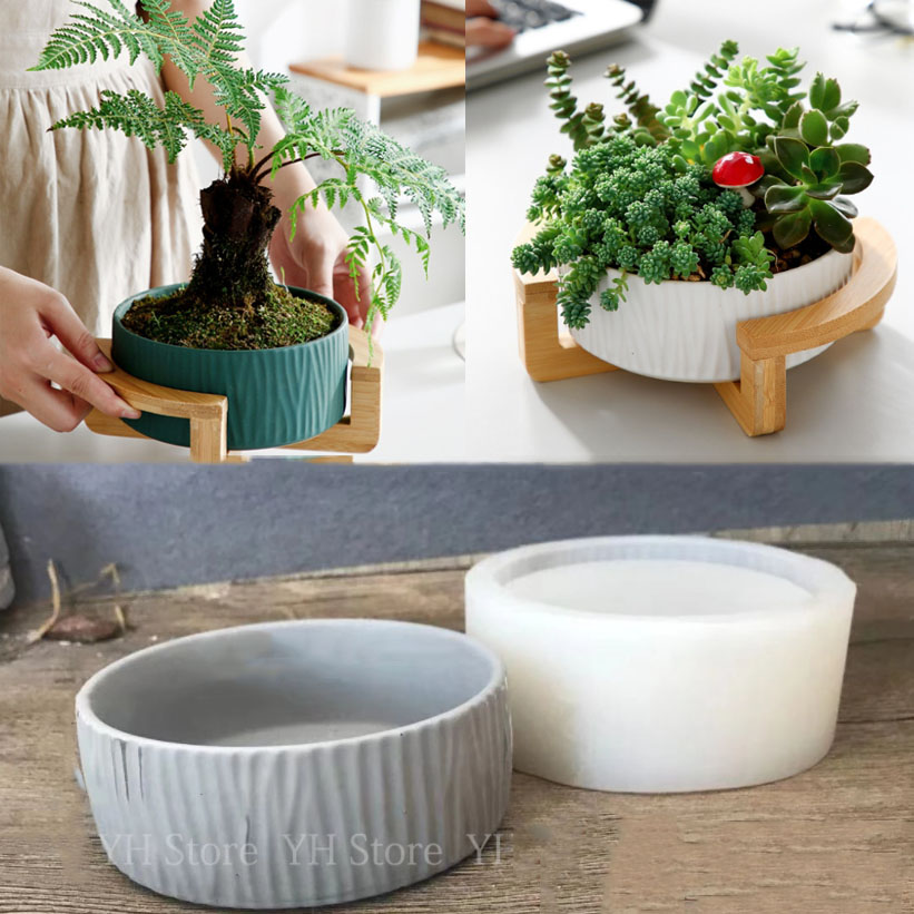 Versatile Silicone Mold for DI - Terrazzo Pot Cement recensione e prezzo