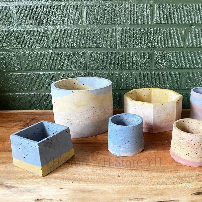 Concrete Candle Cup Vessel Sil - Terrazzo Pot Cement recensione e prezzo