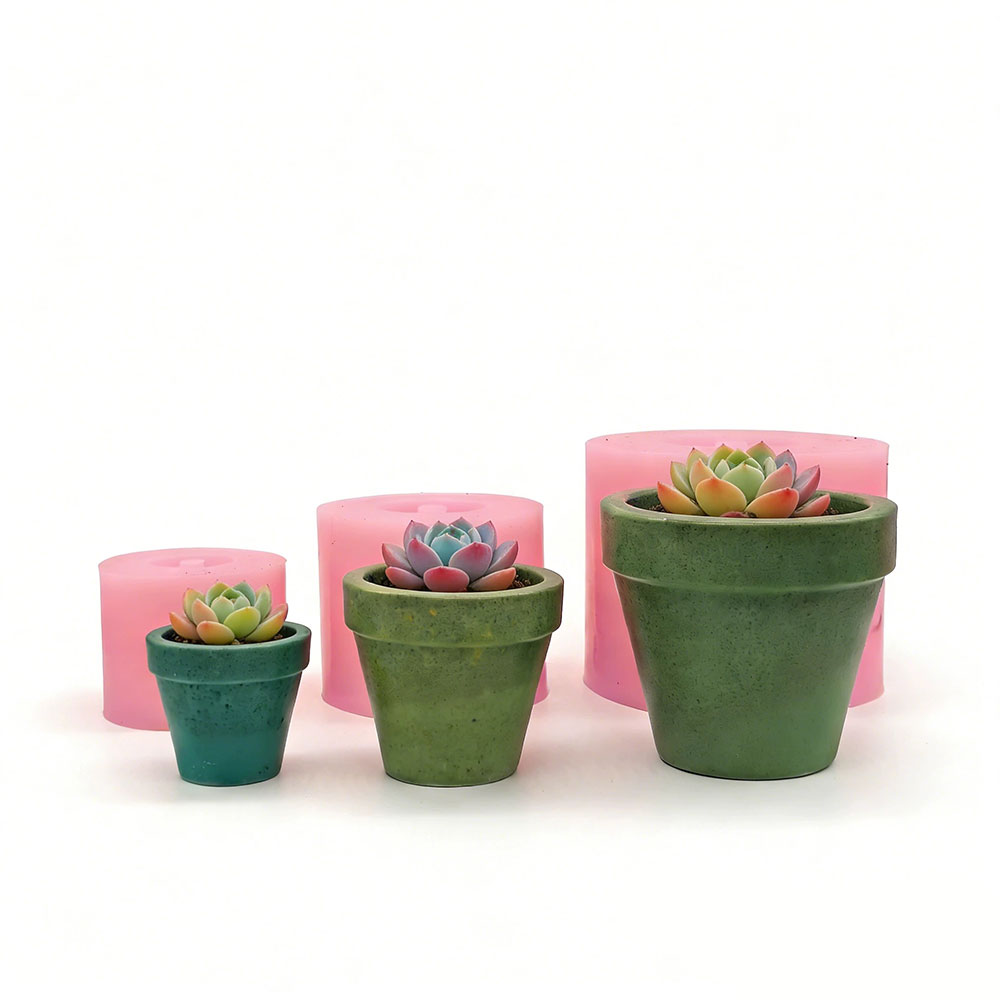 Mini Succulent Planter Silicon - Terrazzo Pot Cement recensione e prezzo