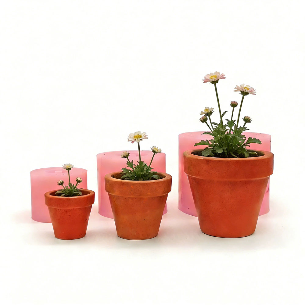 Mini Succulent Planter Silicon - Terrazzo Pot Cement recensione e prezzo