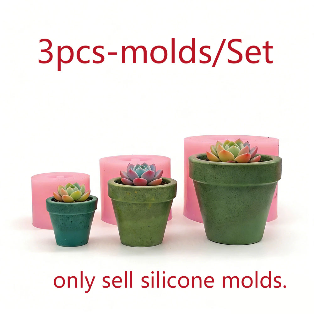 Mini Succulent Planter Silicon - Terrazzo Pot Cement recensione e prezzo