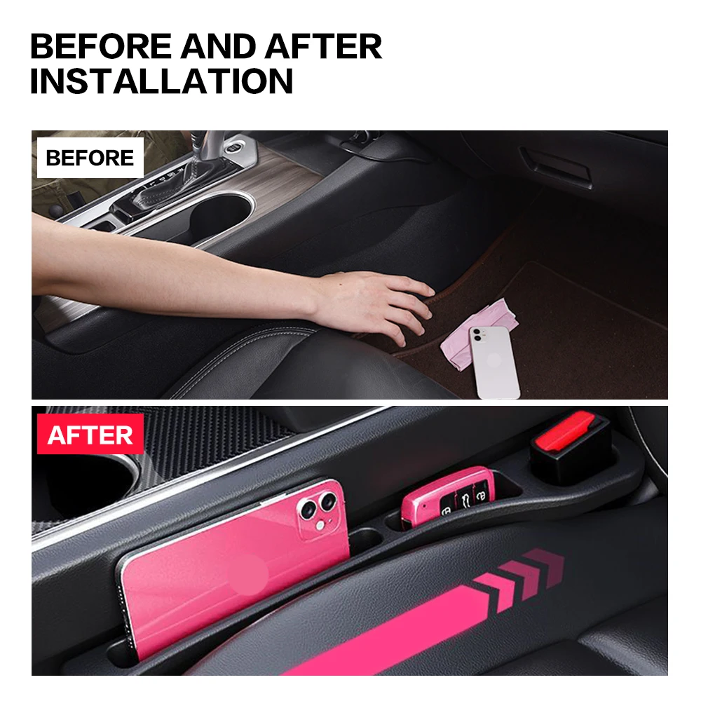 2PCS Car Seat Gap Filler Betwe - Interior Design Styles recensione e prezzo