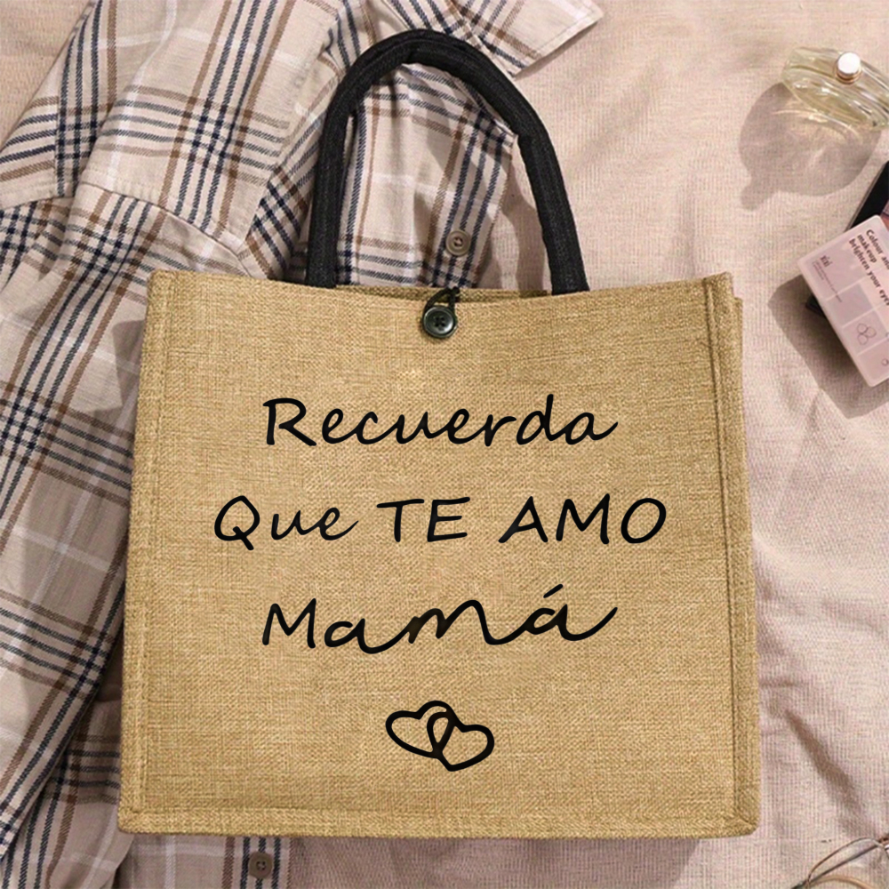Remember I Love You Mom Tote B - Interior Design Quotes recensione e prezzo