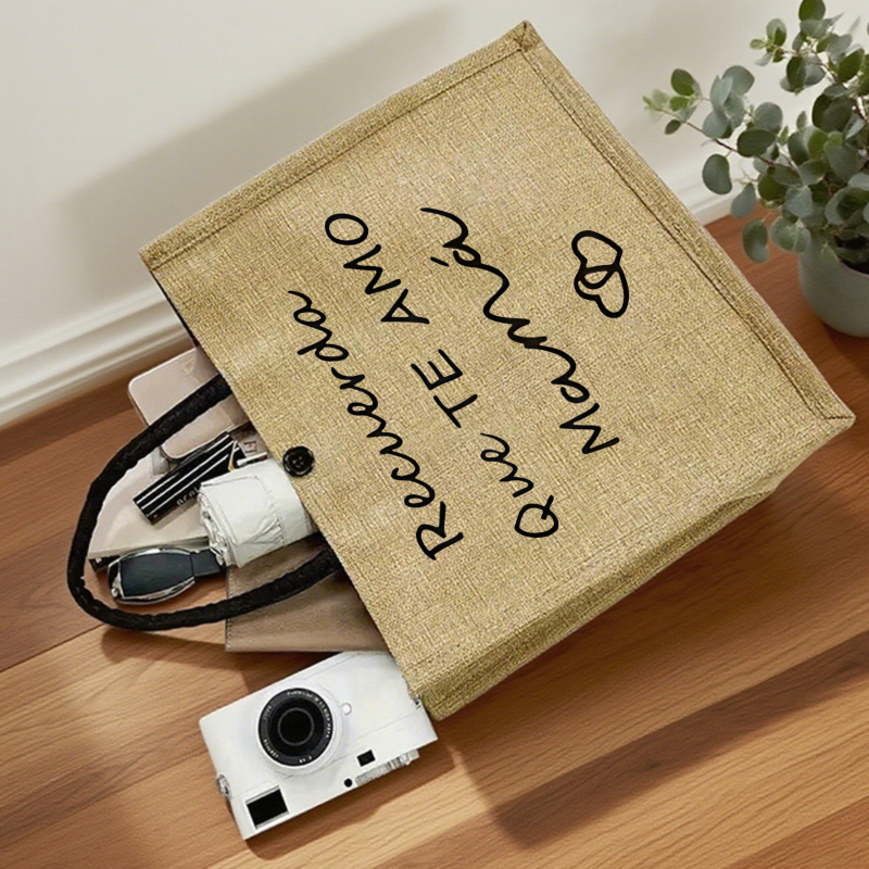 Remember I Love You Mom Tote B - Interior Design Quotes recensione e prezzo