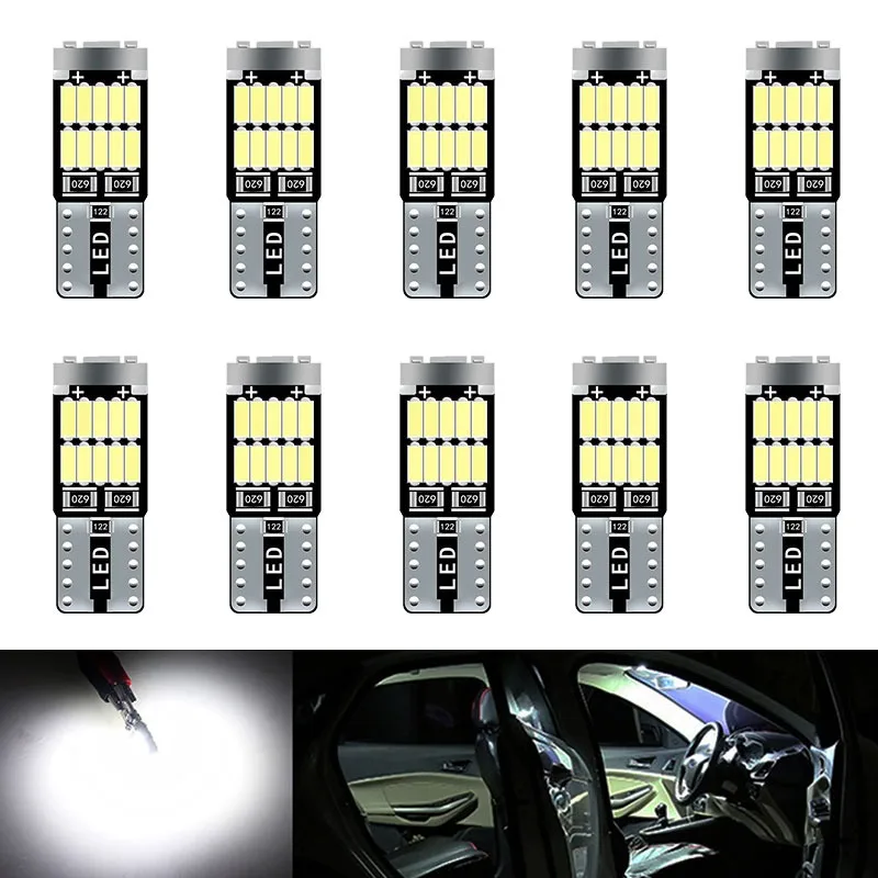 10pcs T10 W5W 194 501 Led Canb - Interior Design Icon recensione e prezzo